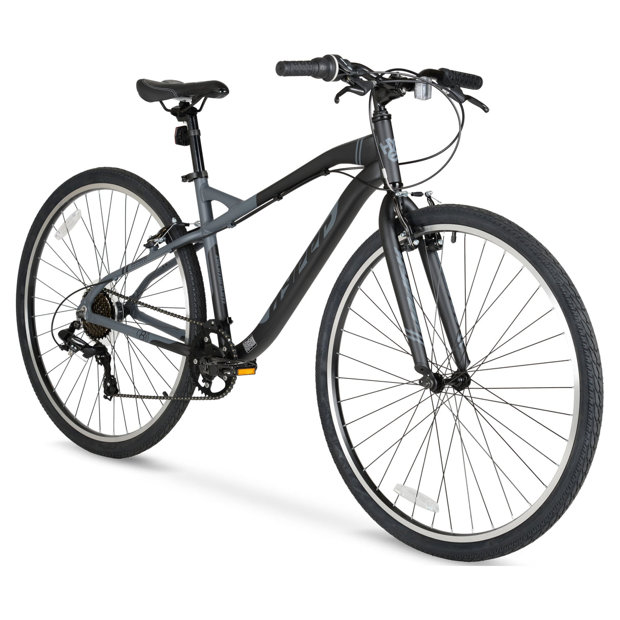Hyper Bicycles 700c Urban Bike for Adults, Gray