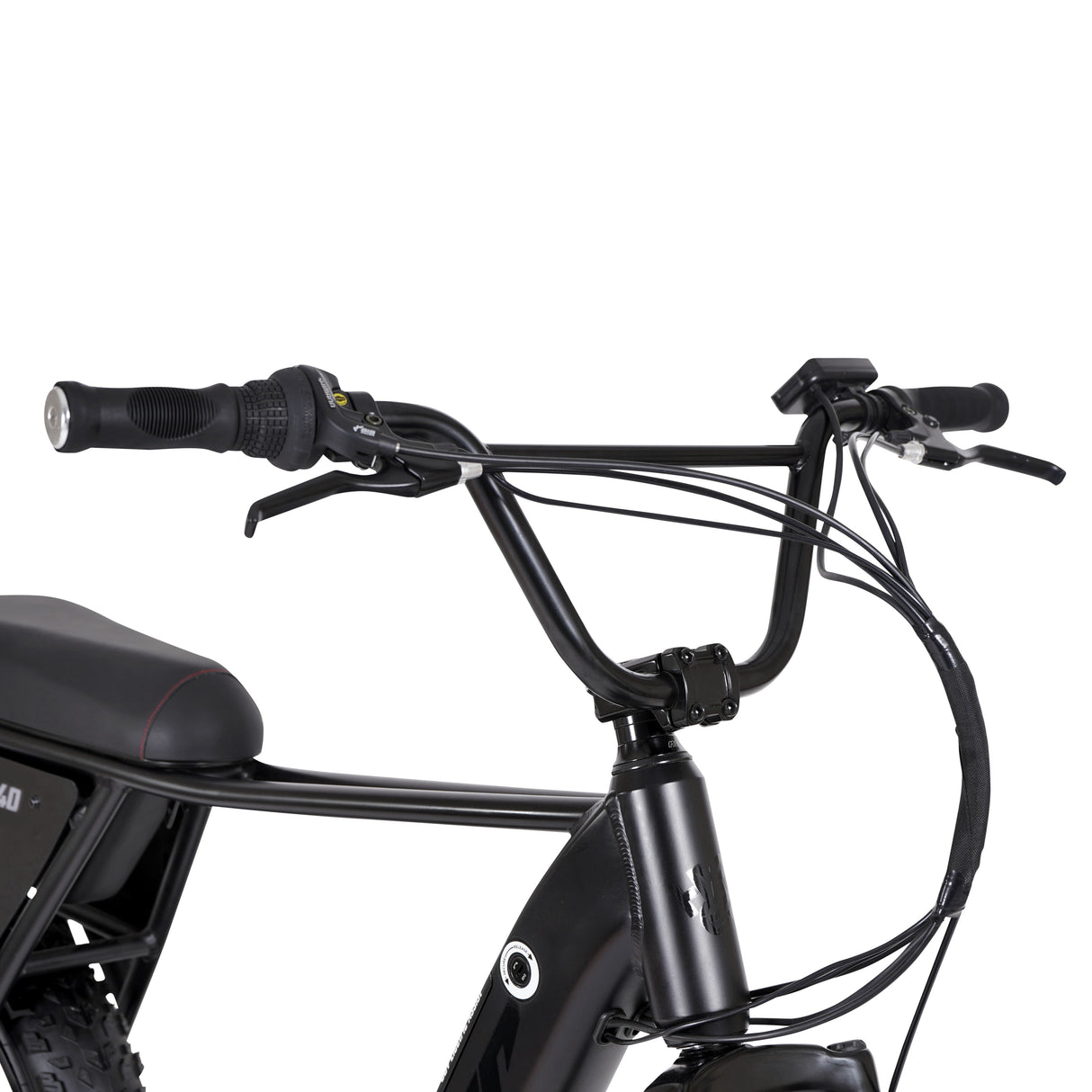 Hyper Bicycles Ultra 40 20" 36V Electric Bike for Adults, Pedal-Assist, 250W E-Bike Motor, Matte Black