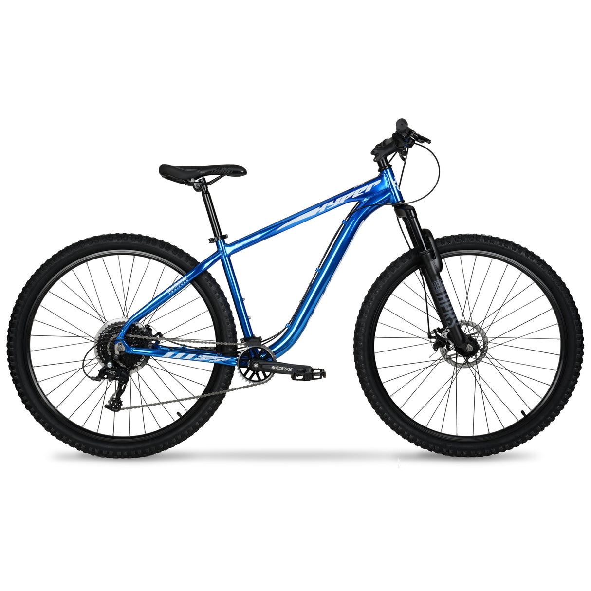 Hyper Bicycle Men's 29" Explorer Mountain Bike, Hard Tail, Blue