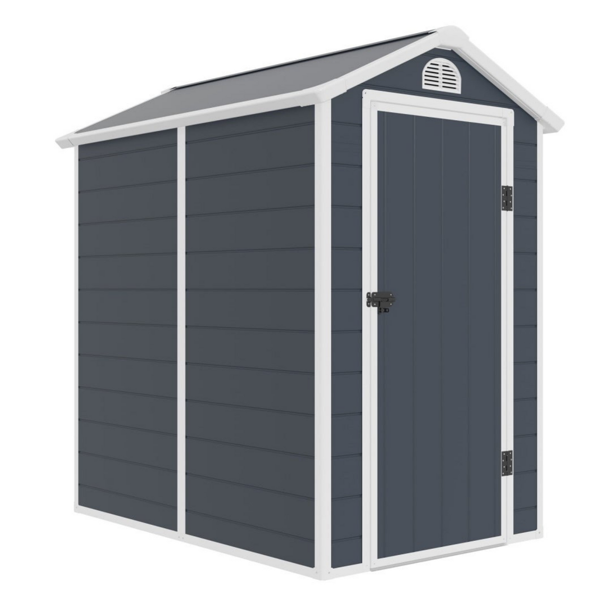 Jasmine 4x6 Plastic Apex Shed With Foundation Kit