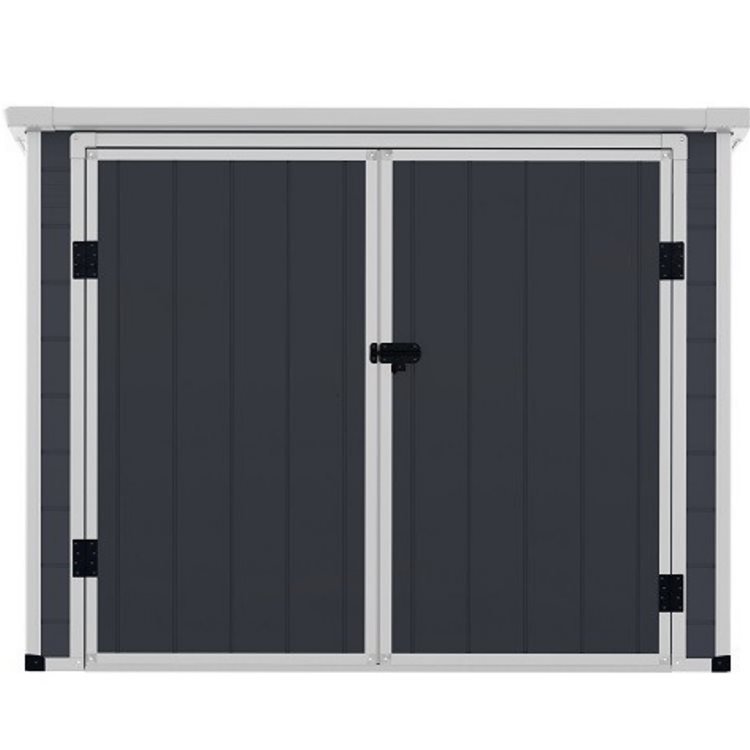 Jasmine 6x3ft Plastic Storage Unit With Foundation Kit