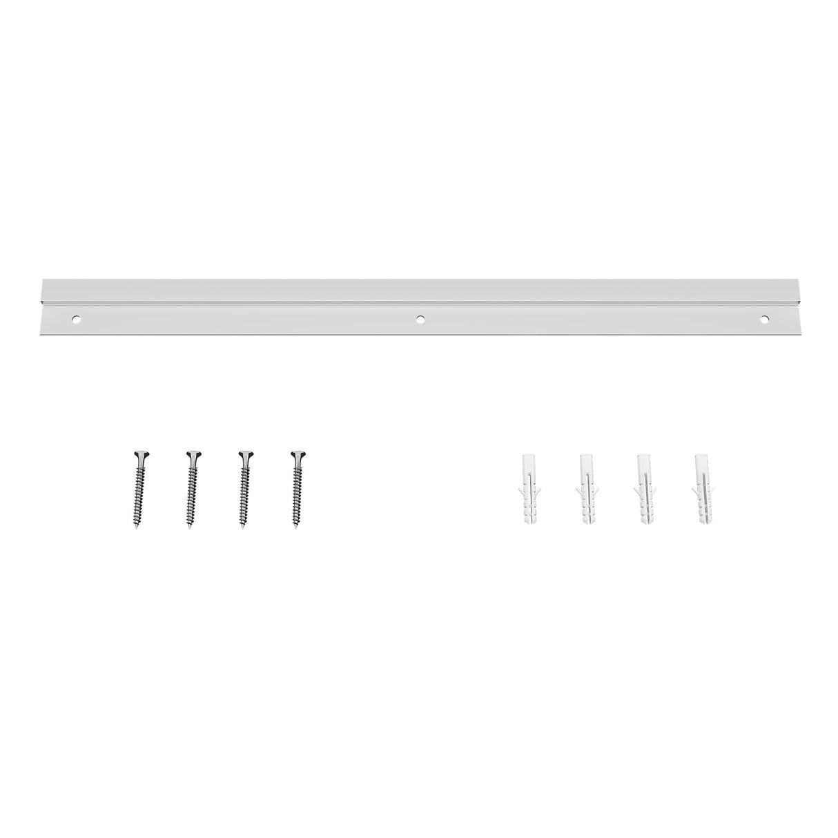 ELEGANT Round Corner Vanity Mirror Wall-Mounted 30 in. W x 40 in. L Brushed Metal