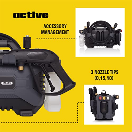 Active VE52 | 1800 PSI | 2.0 GPM | 13 Amp | Electric Pressure Washer