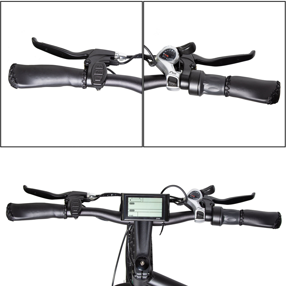 Ecotric 26" 36V 500W Fat Tire Electric Bicycle Mountain Beach e-Bike Removable Battery 7 Speed