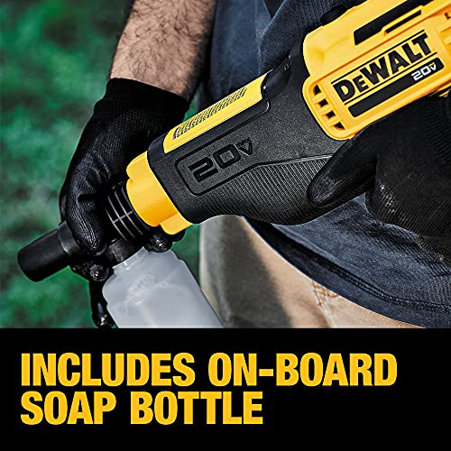 DEWALT Cordless Pressure Washer, Power Cleaner, 550-PSI, 1.0 GPM