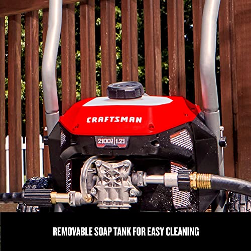 CRAFTSMAN Electric Pressure Washer, Cold Water, 2100-PSI