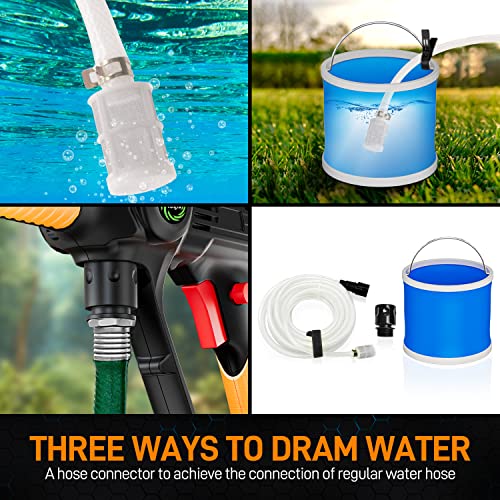 Hongmai Cordless Pressure Washer,Portable Power Washer 363 PSI 1.0 GPM