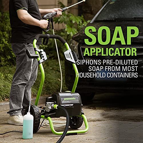 Greenworks 2000 PSI (13 Amp) Electric Pressure Washer