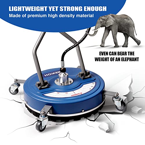 MEKOH Pressure Washer Surface Cleaner 20'', 4500PSI Power Washer