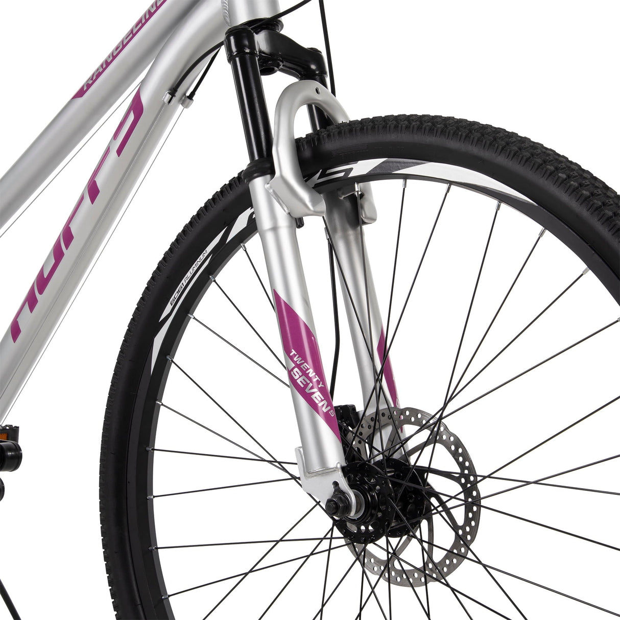 Huffy Rangeline Women’s Mountain Bikes, 27.5 inch, Silver