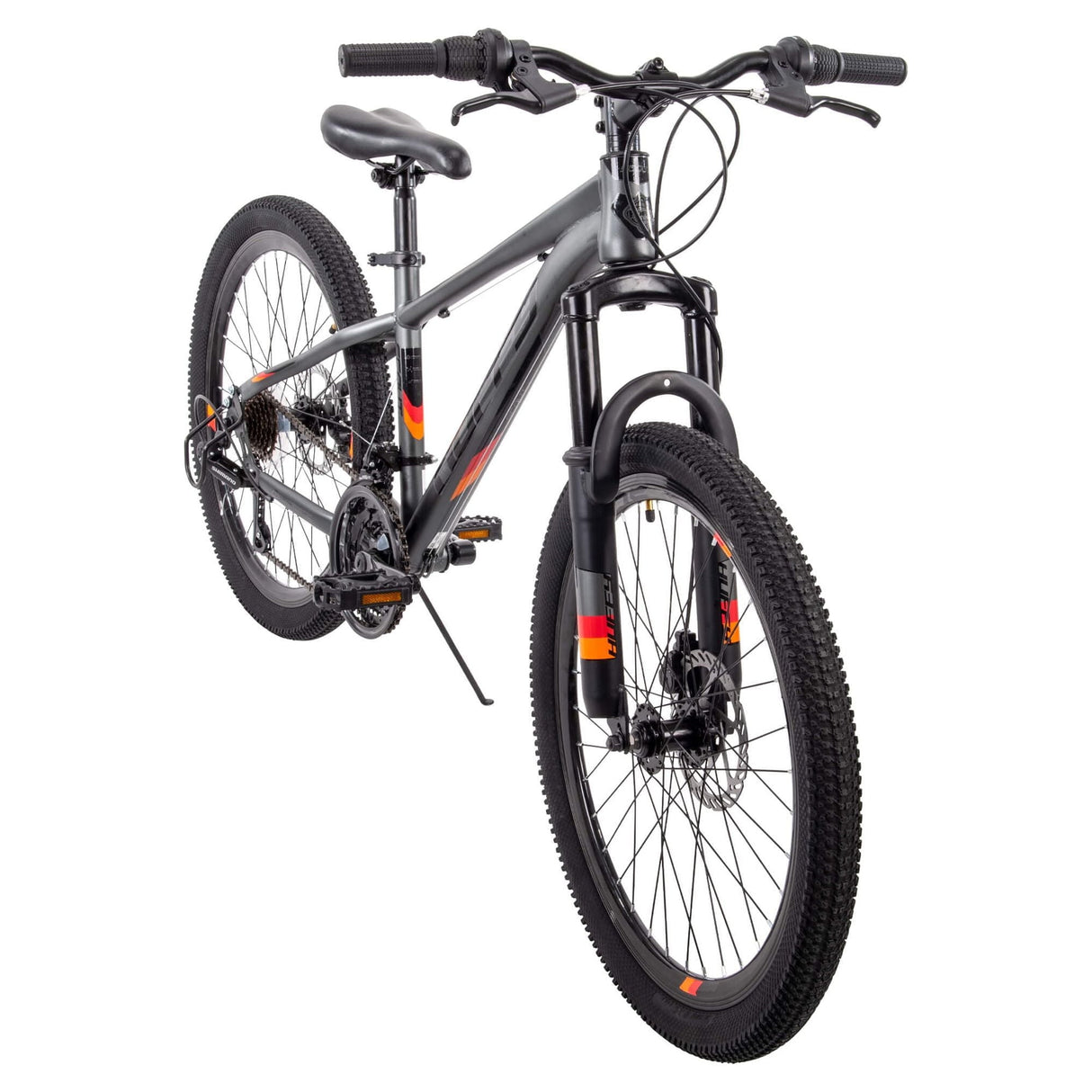 Huffy 24" Scout Boys' Hardtail 21-Speed Mountain Bike with Disc Brakes