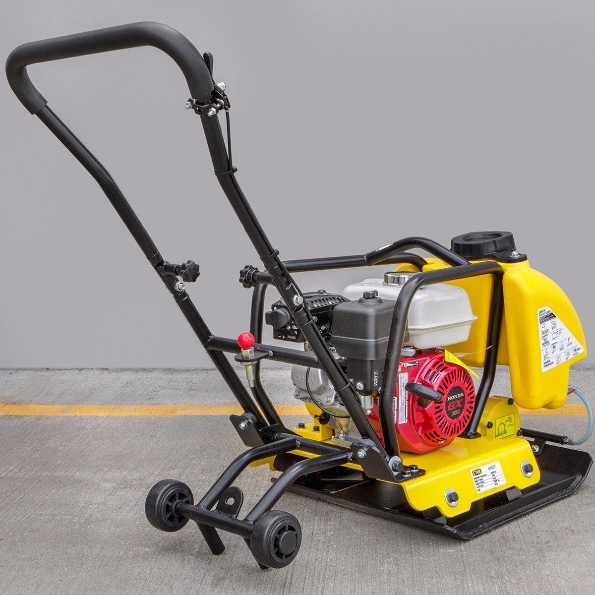 Stark Gas 5.5HP GX160 4000lbs Force Walk Behind Plate Compactor W/ Water Tank