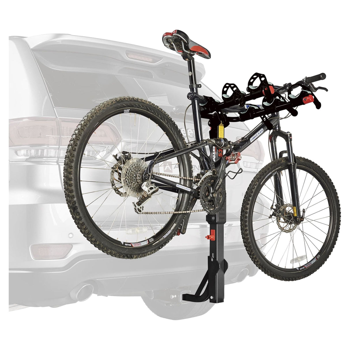Allen Sports Premier 3-Bicycle Hitch Mounted Bike Rack Carrier, S-535