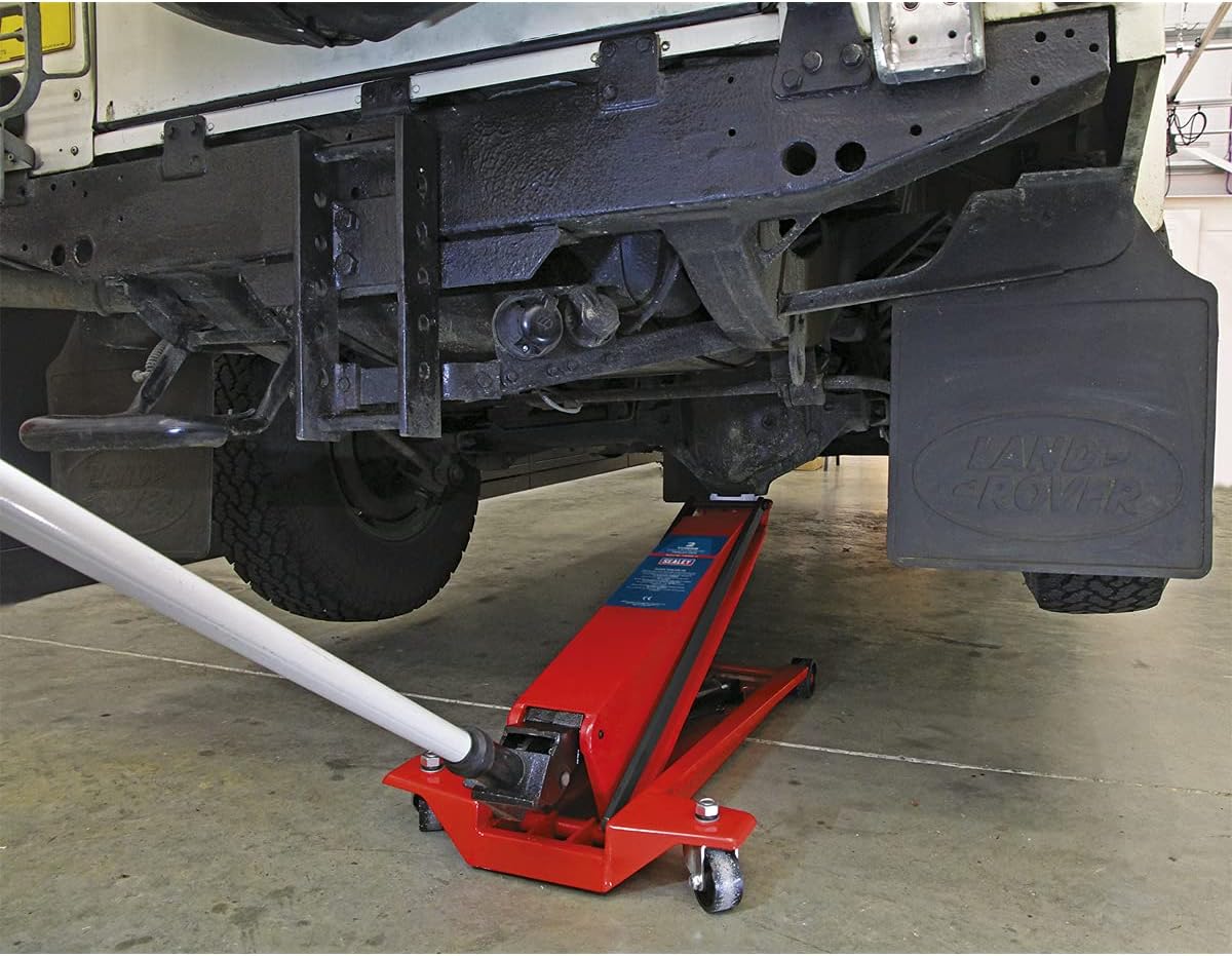 Sealey 2200Hl Trolley Jack 2Tonne High Lift Low Entry