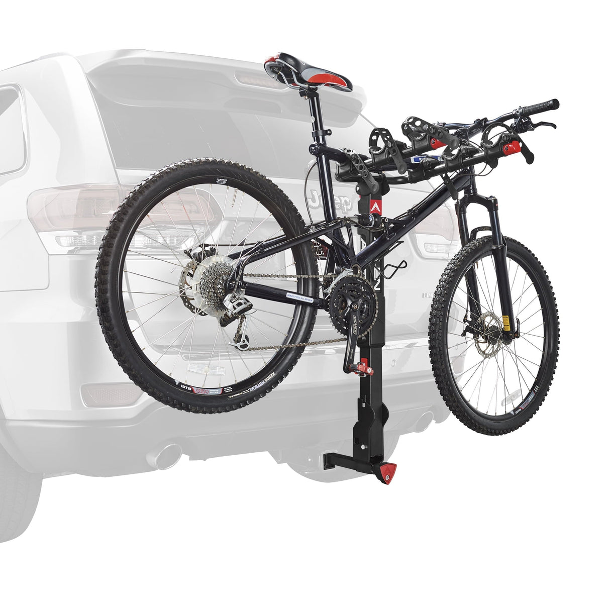 Allen Sports Premier Locking 3-Bicycle Carrier Hitch Mount Bike Rack, QR535