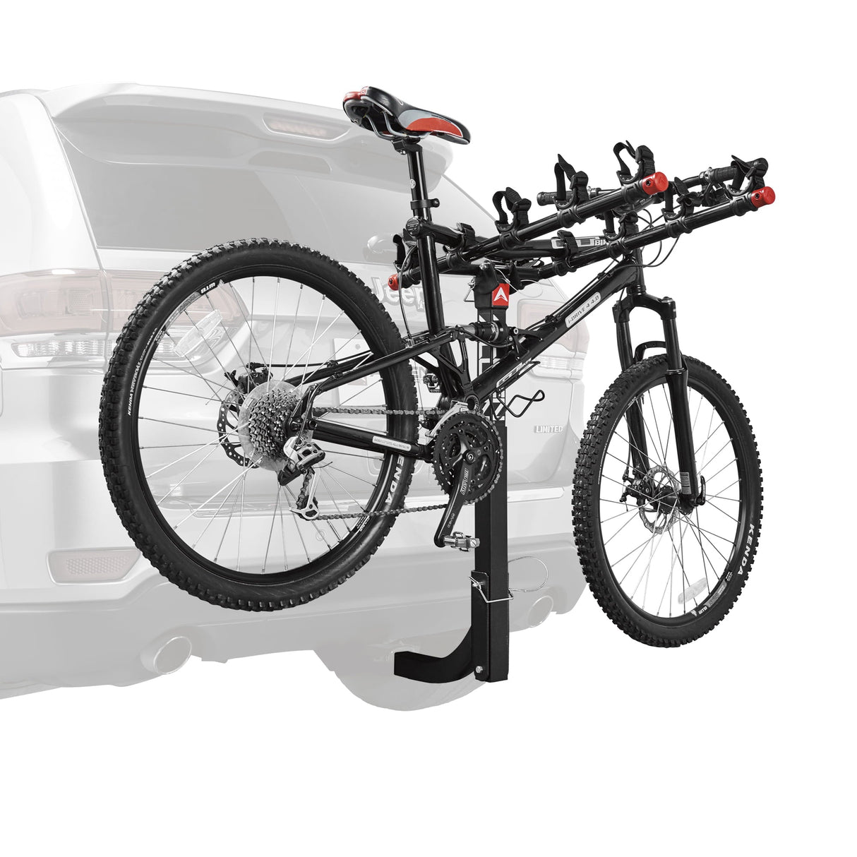 Allen Sports Deluxe 5-Bicycle Hitch Mounted Bike Rack Carrier, model 552RR