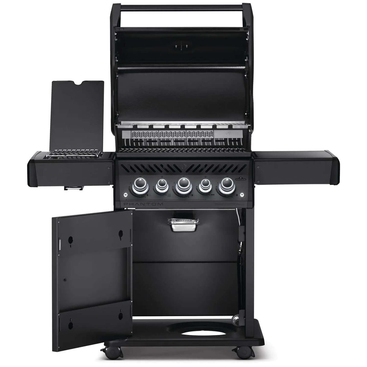 Napoleon Phantom Rogue SE 425 RSIB Freestanding Gas Grill with Infrared Rear & Side Burners - Matte Black