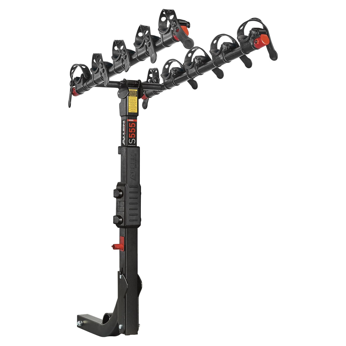 Allen Sports Premier 5-Bicycle Hitch Mounted Bike Rack, S-555