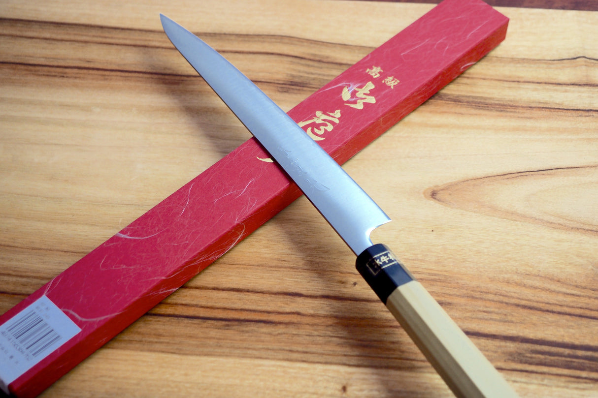 Sakai Jikko R2 Powdered High Speed Steel Wa-Sujihiki (Carving/Slicer) (24cm)