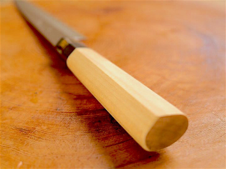 Sakai Jikko "Ginsan" Silver-3 Steel Sashimi Yanagiba Knife (24cm/27cm/30cm)