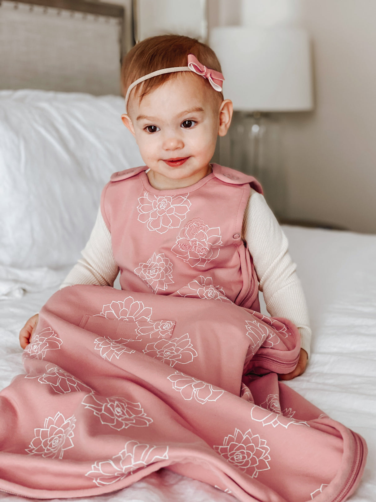 4 Season Ultimate Baby Sleep Bag, Merino Wool, 2 Months - 2 Years, Succulent