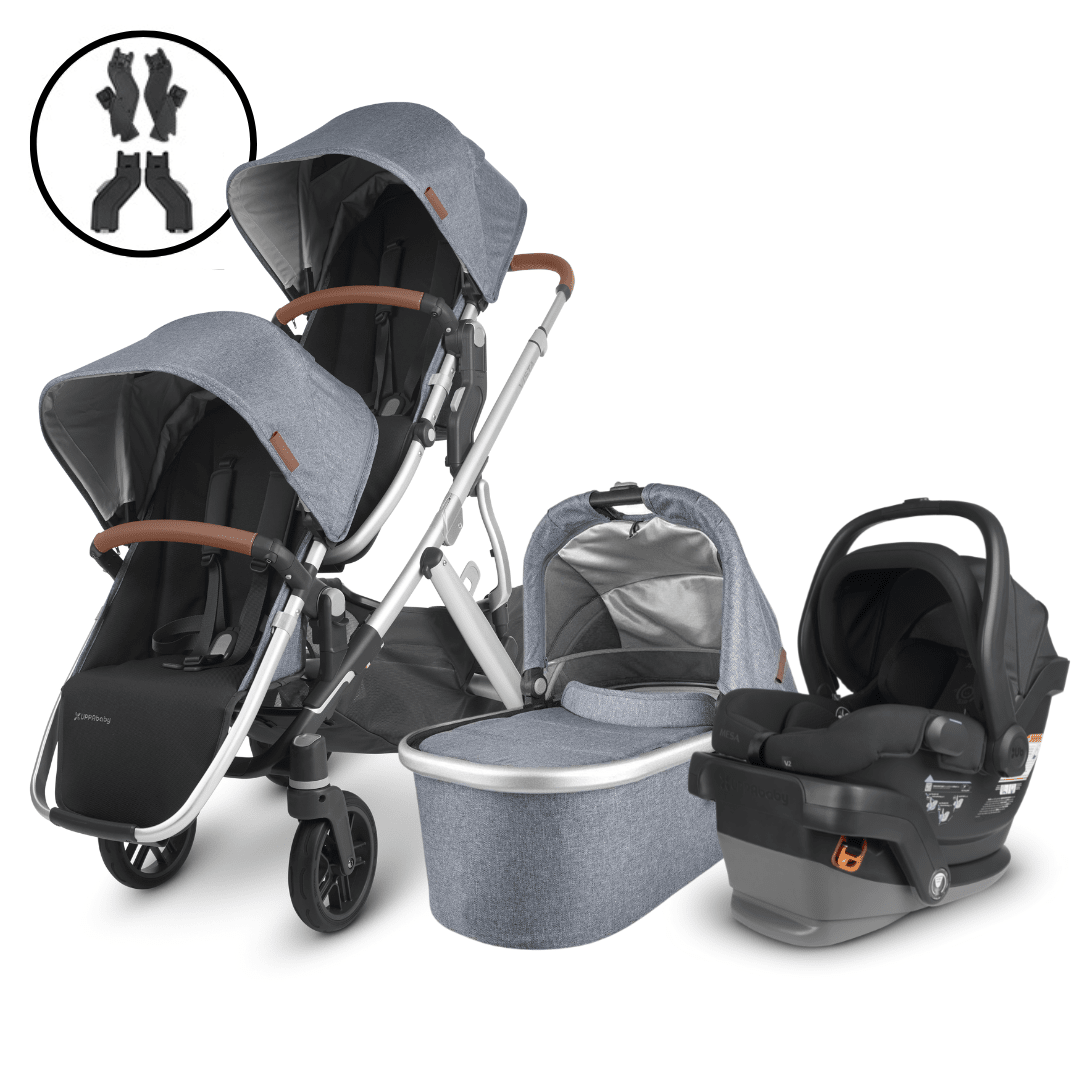 UPPAbaby VISTA V2 Double Stroller and MESA V2 Travel System
