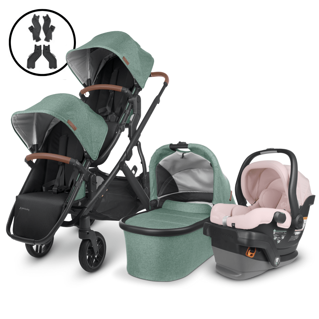 UPPAbaby VISTA V2 Double Stroller and MESA V2 Travel System