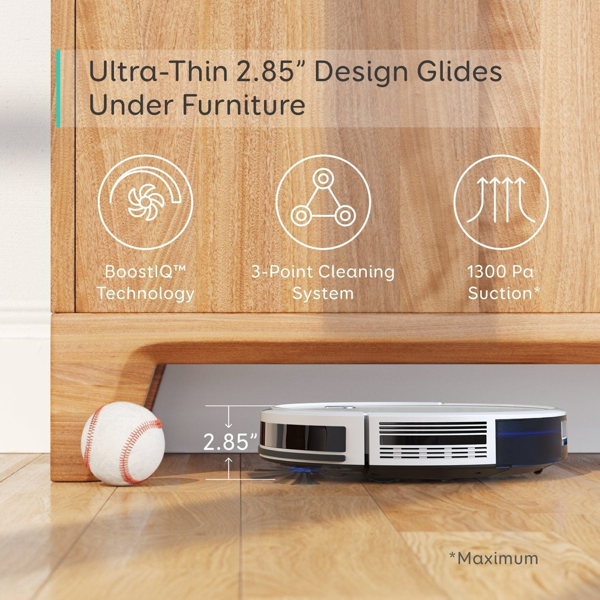 RoboVac 11S (Slim) White