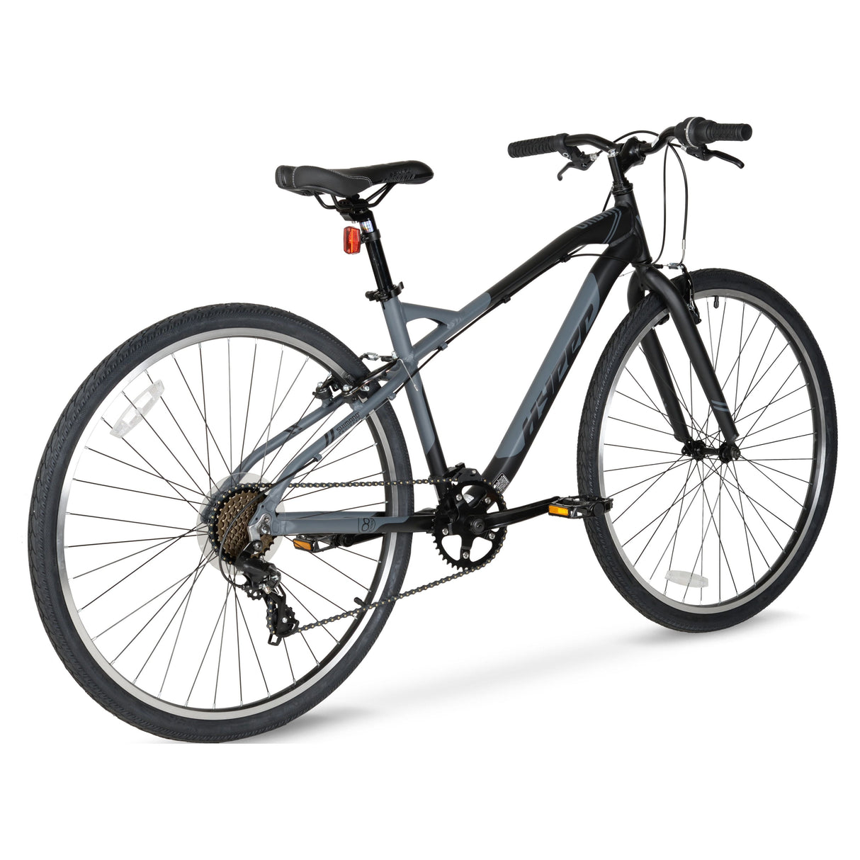 Hyper Bicycles 700c Urban Bike for Adults, Gray