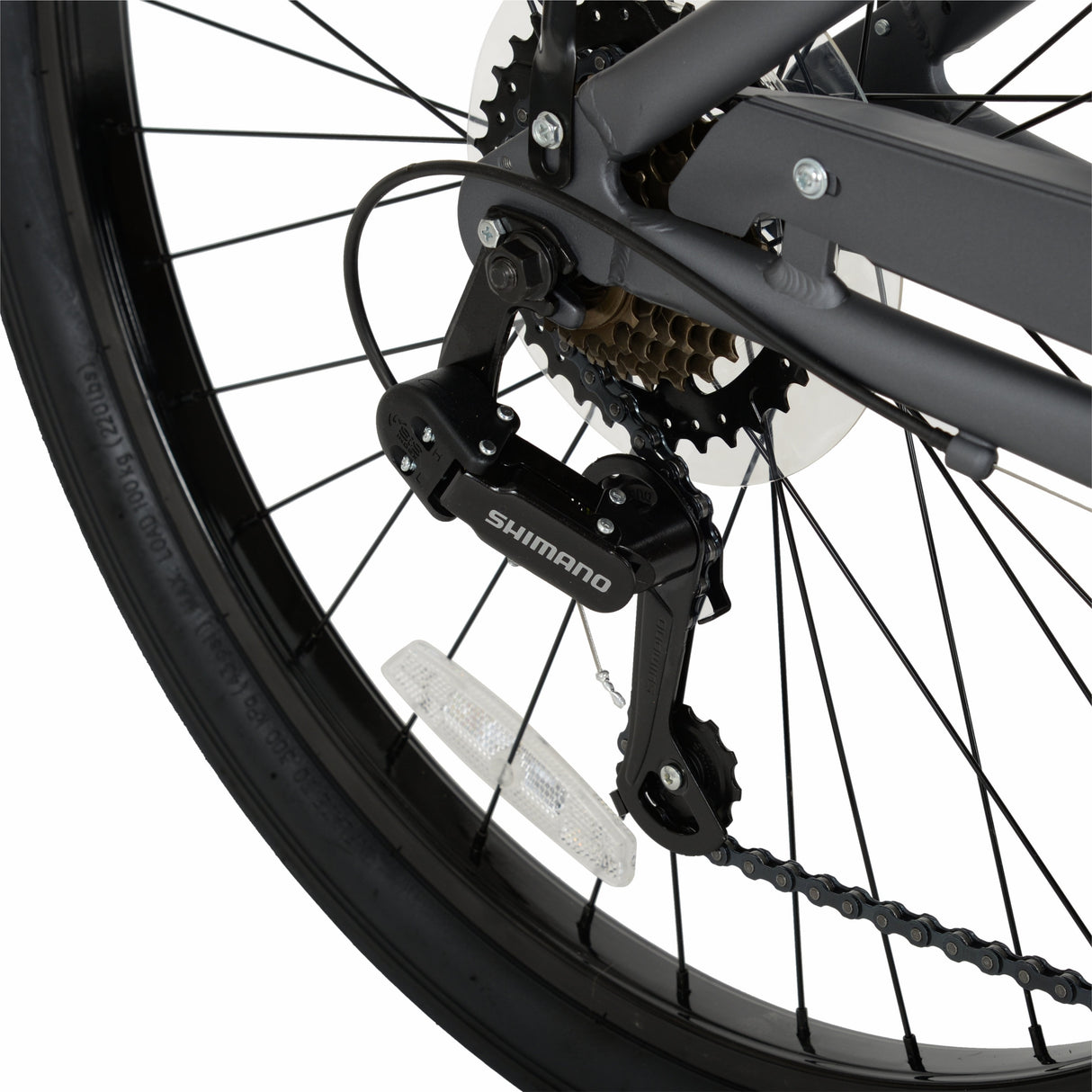 Hyper Bicycle Men's Cruiser 26" Commuter Bike, Gray