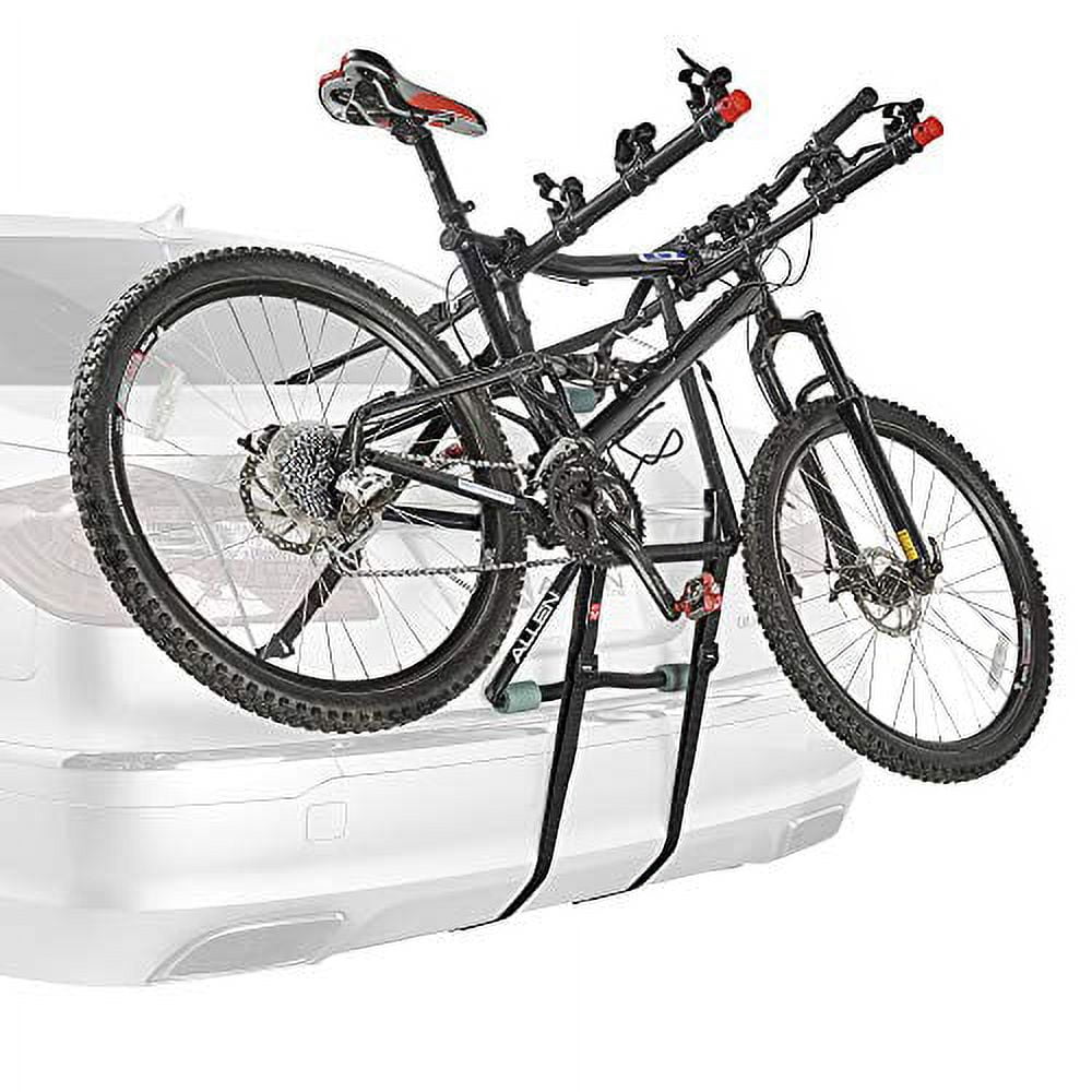Allen Sports Deluxe 4-Bike Trunk Mount Bike Rack, Trunk Mounted, 104DB-R