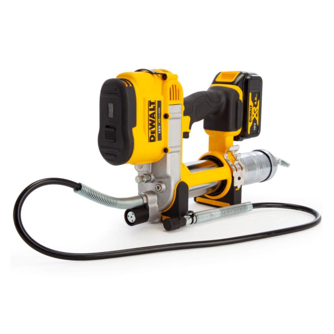 DeWalt DCGG571M1-GB 18v XR Cordless Grease Gun Inc 1x 4.0Ah Batt