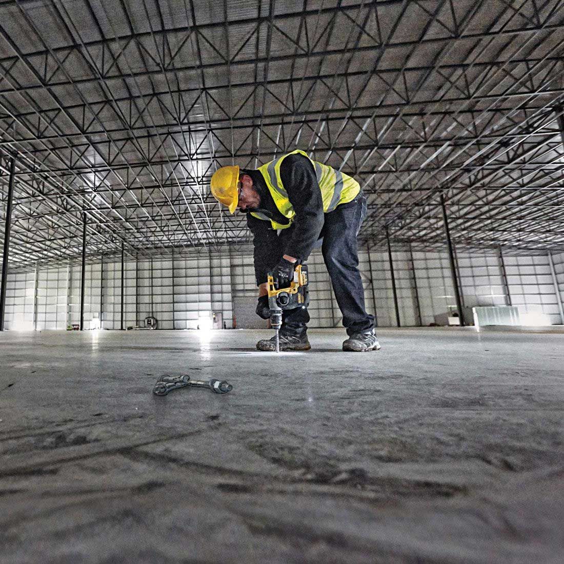 DeWalt DCK207P2T-GB 18v XR Combi Drill & SDS+ Plus Rotary Hammer Drill Twin Kit Inc 2x 5.0Ah Batts