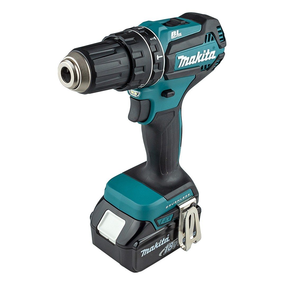 Makita DLX3116TJ 18v LXT Cordless Triple Kit DHP485, DRT50 & DKP180 inc 2x 5.0Ah Batts