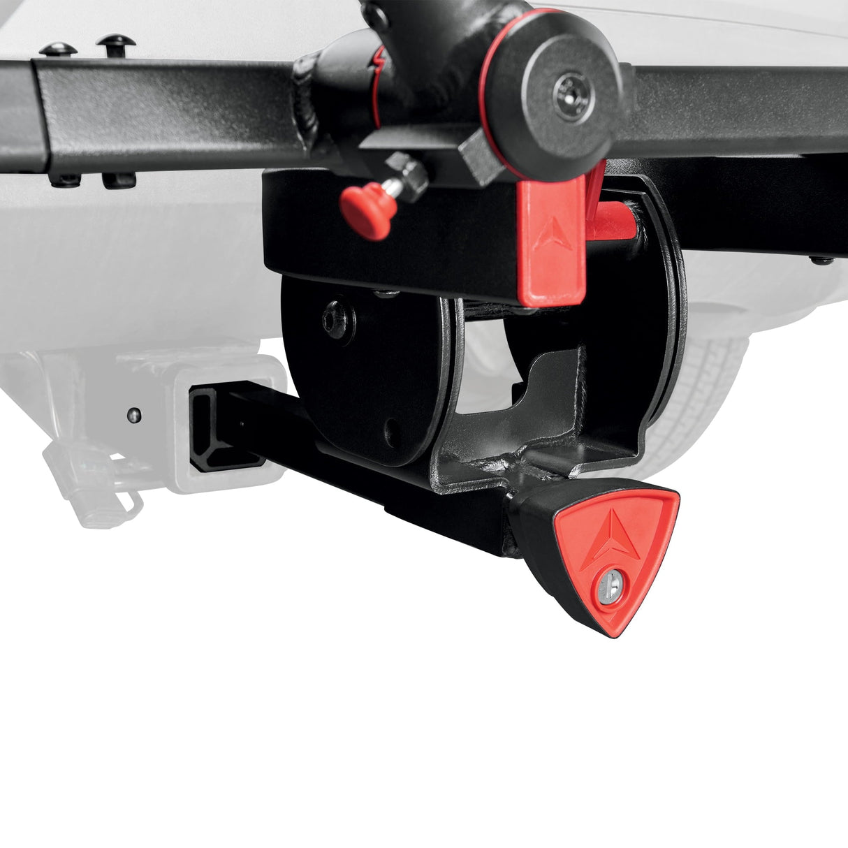 Allen Sports Premier Locking 1-Bike Carrier - Easy-Load Tray Style for 1 1/4" and 2" Receiver Hitch, Model AR100
