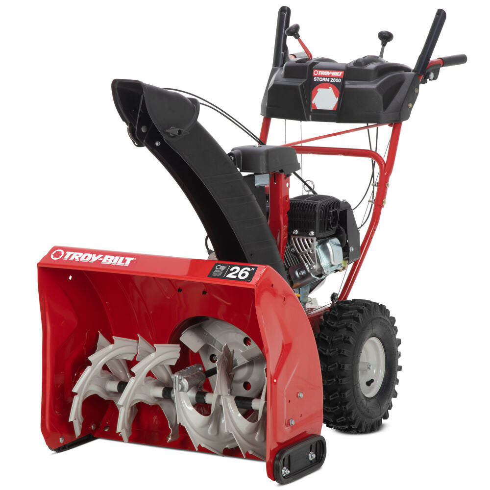 Troy-Bilt Storm 2600 26 in. 208 cc Two- Stage Gas Snow Blower with Electric Start Self Propelled
