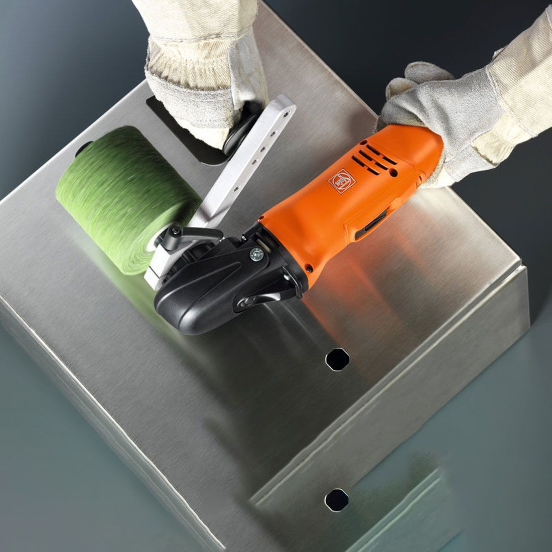 Fein WPO 14-25 E SS Stainless Steel Polisher Start Set 1200w