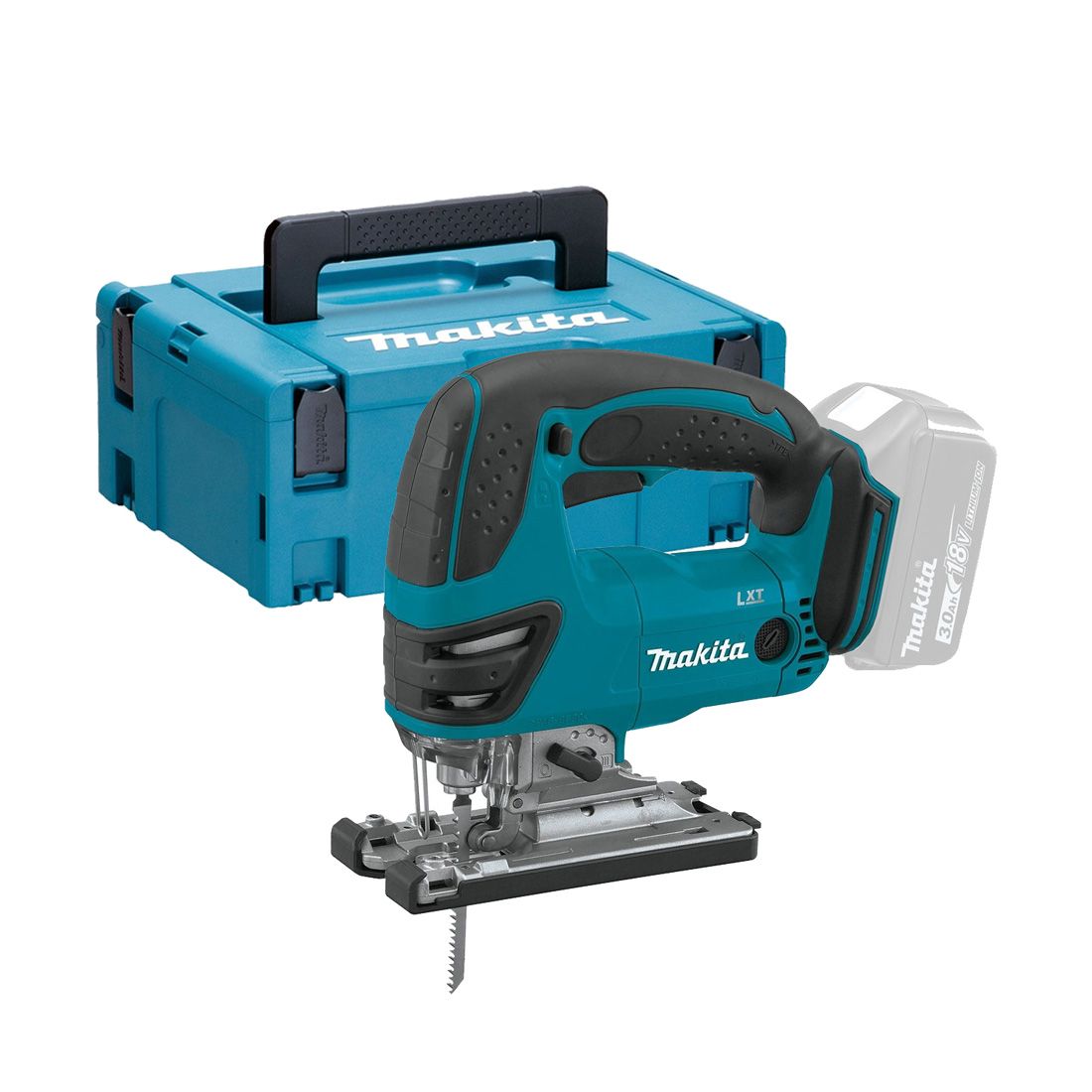 Makita DJV180ZJ 18v LXT Cordless Jigsaw Body Only In Makpac Carry Case