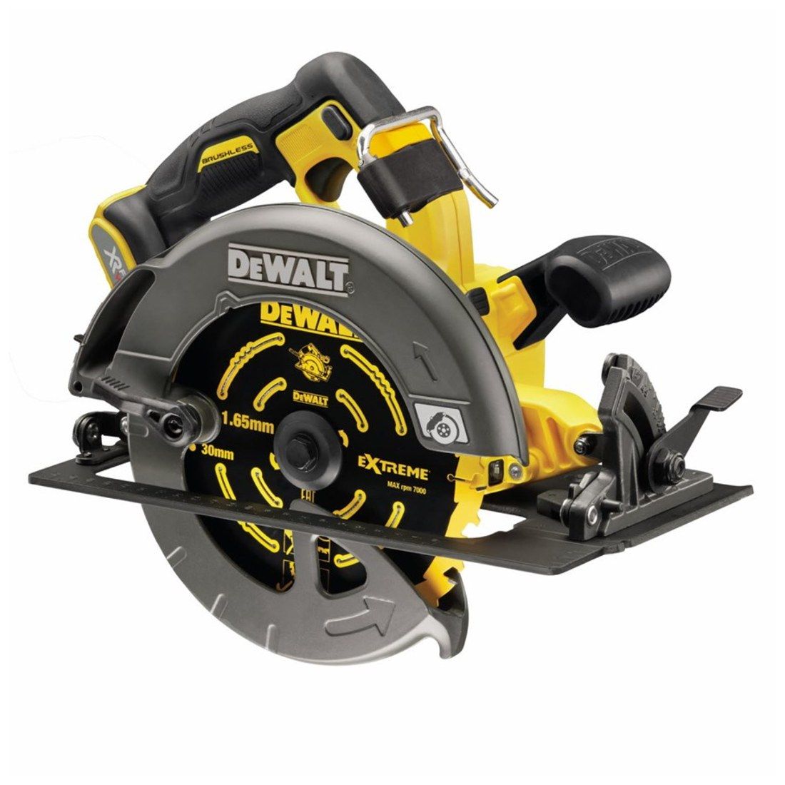 DeWalt DCS578NT-XJ 54v XR FLEXVOLT 190mm Brushless Circular Saw Body Only In TSTAK Carry Case