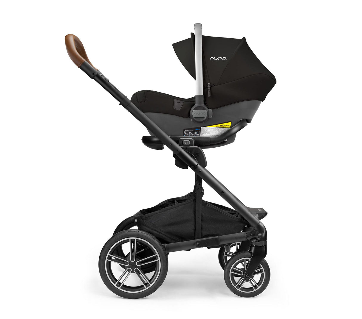 Nuna MIXX next+ PIPA urbn Travel System, Caviar
