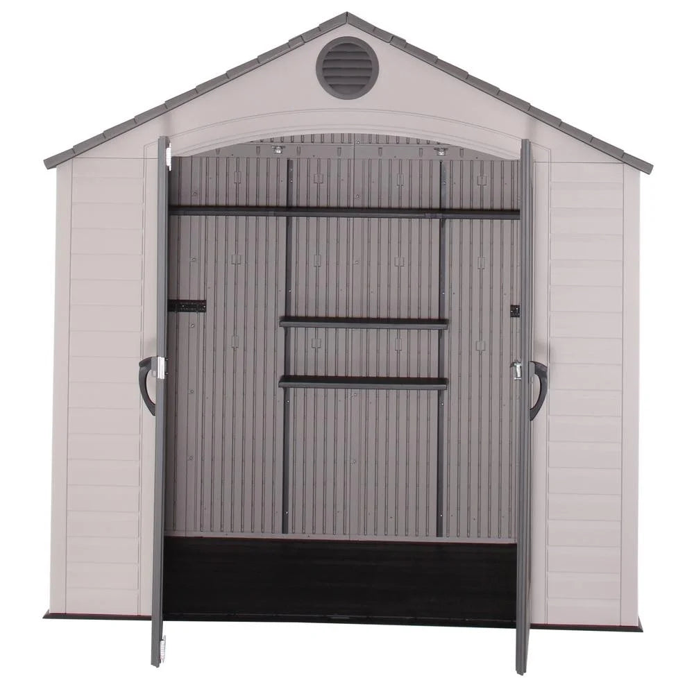 Lifetime 8x5ft Heavy Duty Plastic Garden Shed