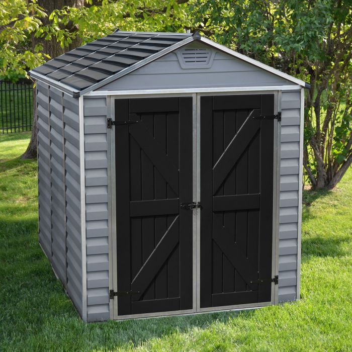 Palram Skylight Grey Deco Apex Shed