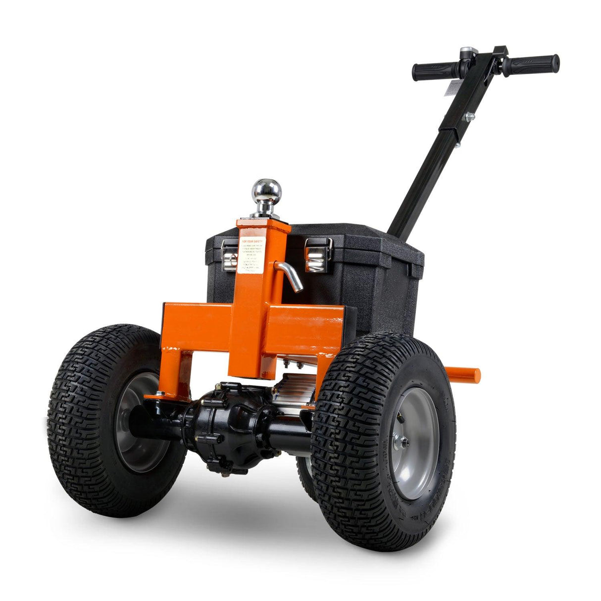 SuperHandy Electric Trailer Dolly - 2800 lbs. Towing Capacity, Self-Propelled, 24V 7Ah AGM Battery System
