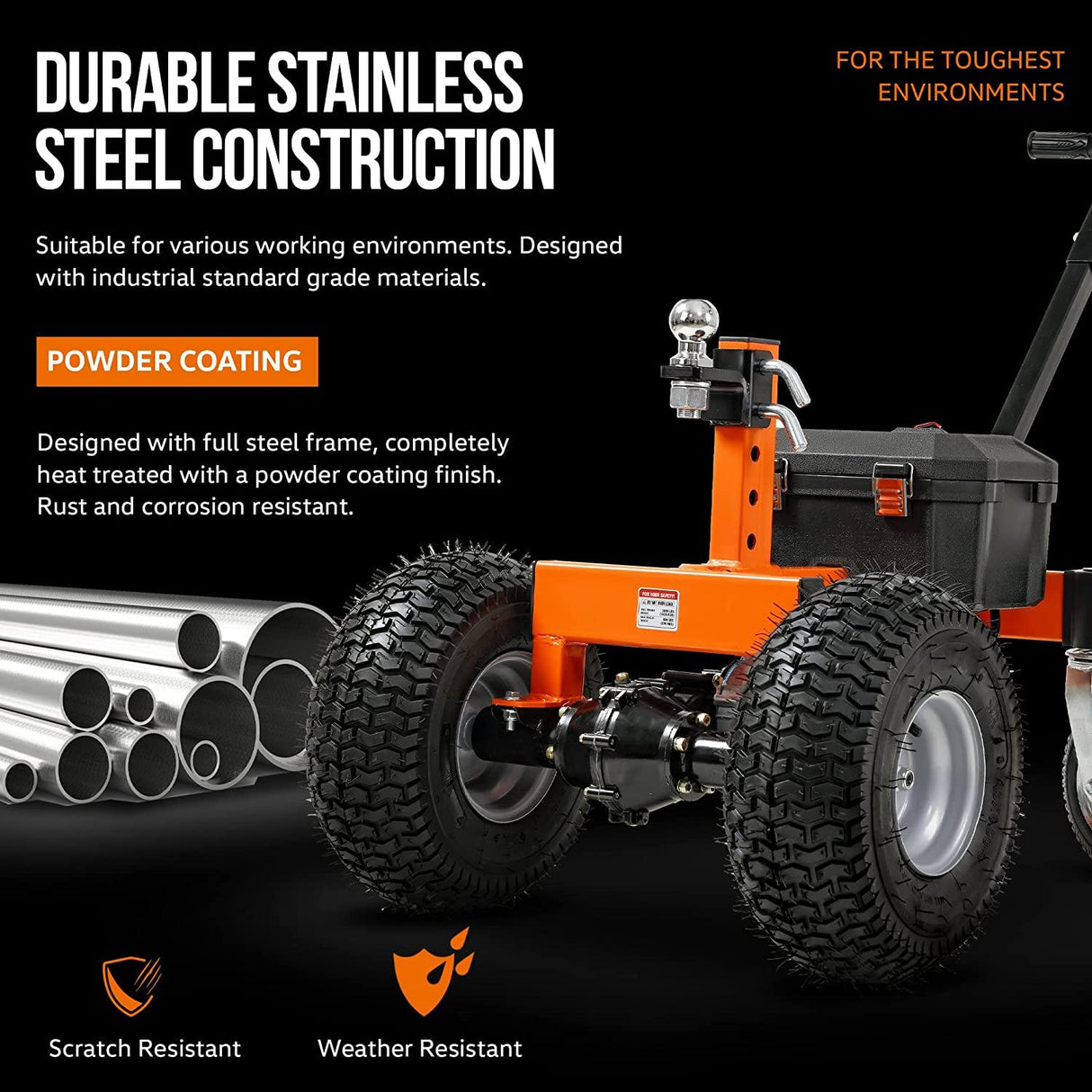 SuperHandy Electric Trailer Dolly 3600LBS Max Trailer Weight 600LB Max Tongue Weight