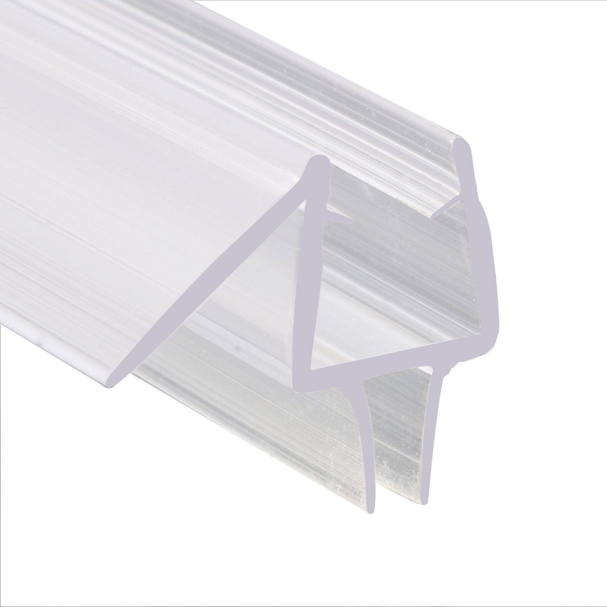 SUNNY SHOWER 36 in.L Bottom Sweep Seal Wipe Drip Rail Fit 3/8 in. Frameless Shower Door