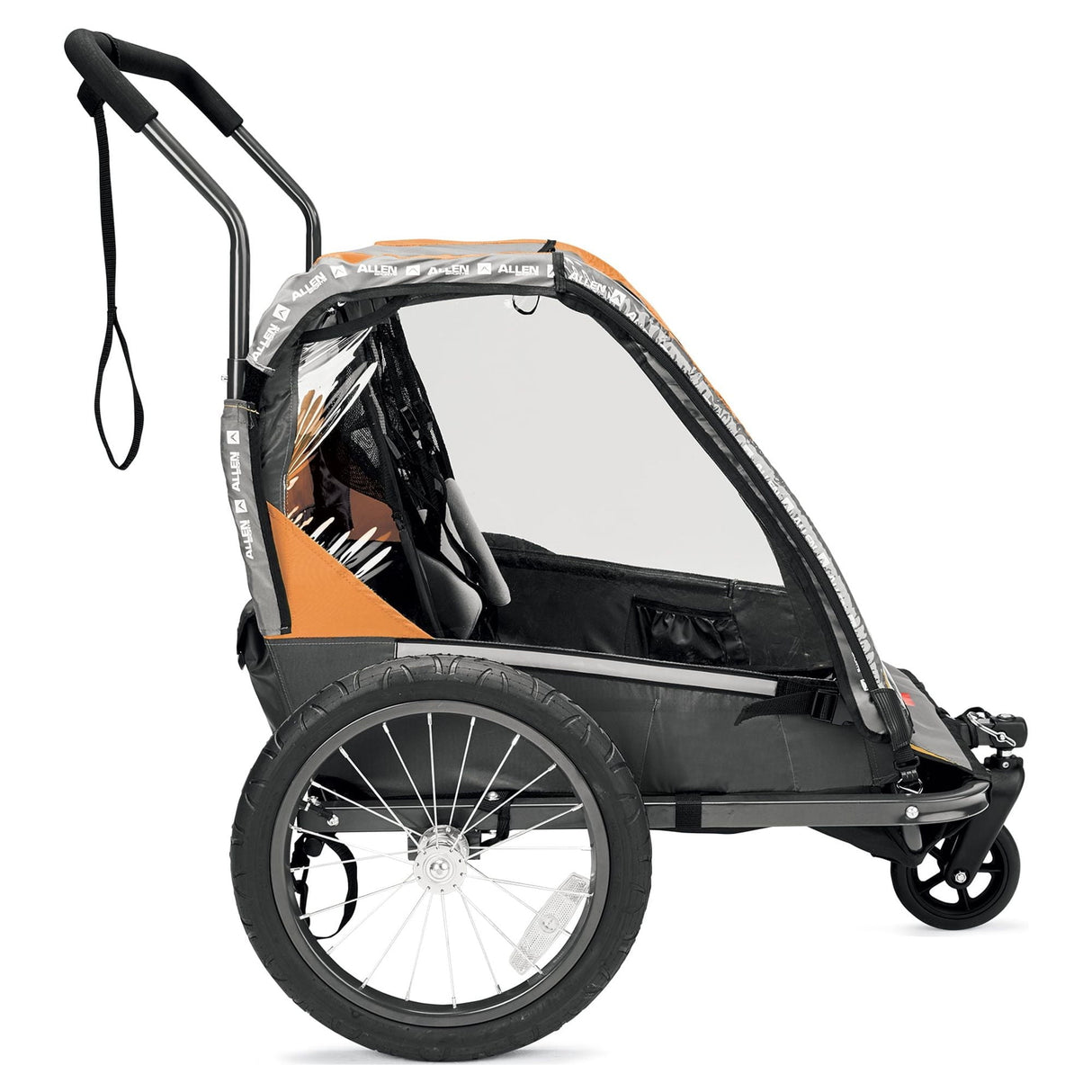 Allen Sports 2-Child Bicycle Trailer and Stroller, model AS2