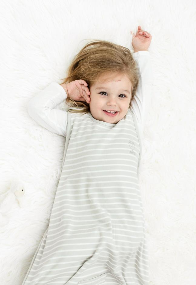 4 Season Ultimate Toddler Sleep Bag, Merino Wool, 2 - 4 Years, Birch Gray