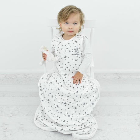 4 Season Ultimate Toddler Sleep Bag, Merino Wool, 2 - 4 Years, Star White