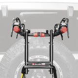 Allen Sports Premier 2-Bicycle Spare Tire Mounted Bike Rack Carrier, S302