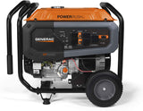 Generac GP8000E 8000W/10000W Electric Start PowerRush Gas Generator New